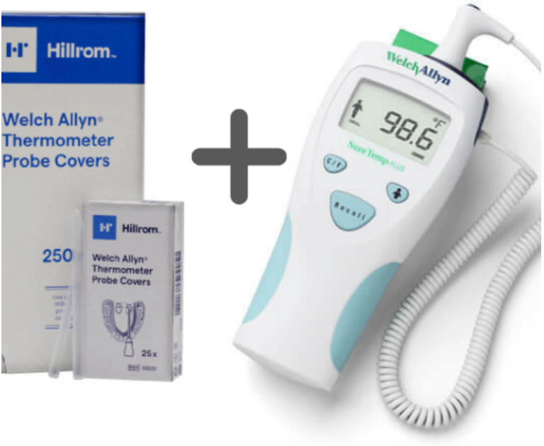 Welch Allyn SureTemp Plus 690 – ערכה מורחבת